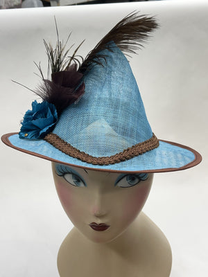 Alewife Hat in lightweight Sinamay